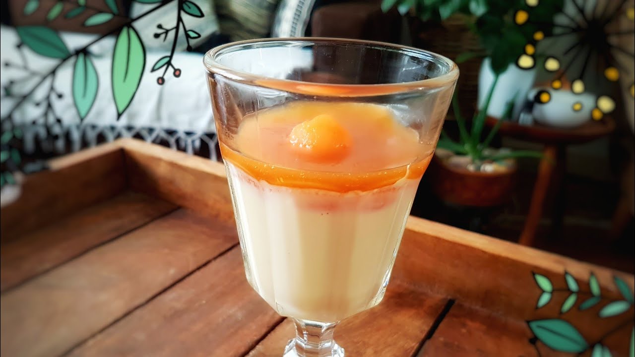🍨PANNA COTTA dessert en verrine au Melon Facile et Rapide
