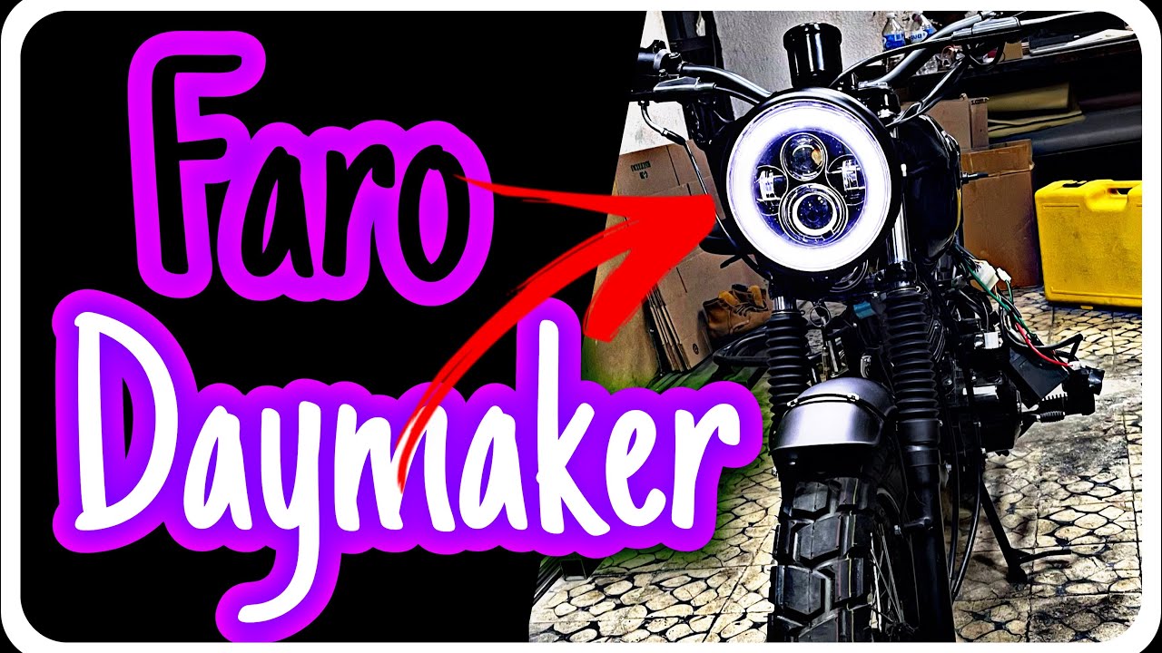Faro Daymaker para la FT125! Se ve increíble 😍 |Buena luz? Recomendación de accesorio |17WORKS 🇲🇽