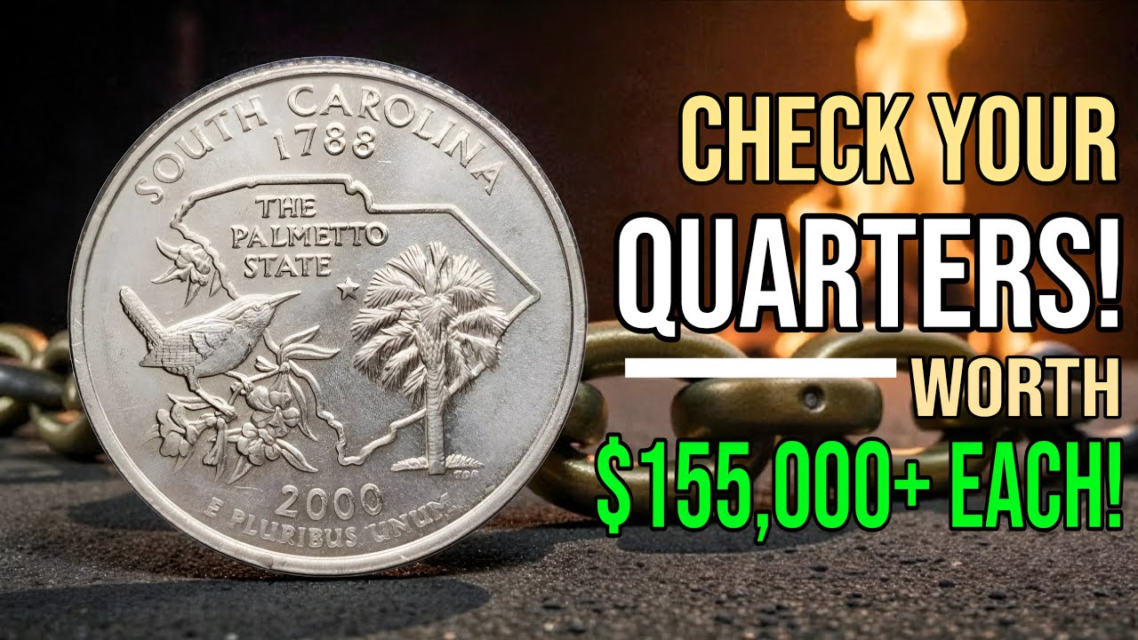 These 5 Rarest State Quarters Are Shocking Collectors &mdash; Hidden Treasure in Your Pocket!