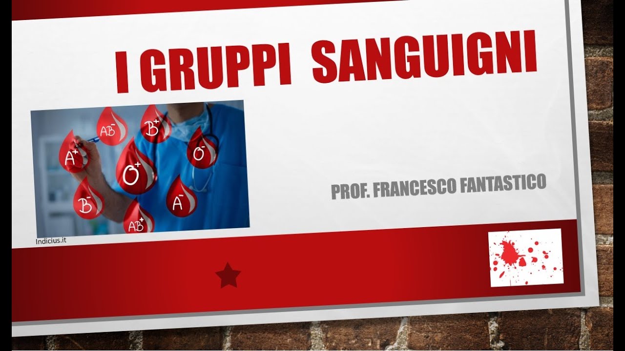 Gruppi sanguigni, sistema AB0 e fattore Rh