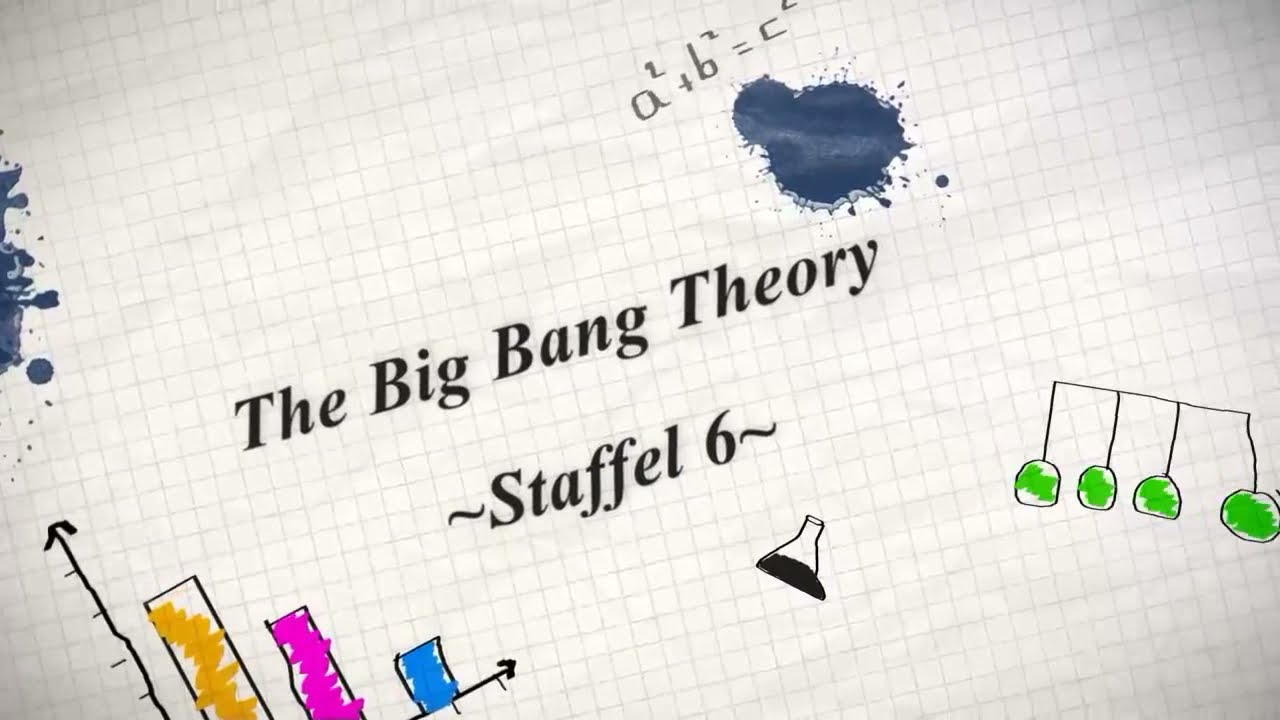 The Big Bang Theory ~Staffel 6~ F 1 - 4 ,tonspur ,einschlafen