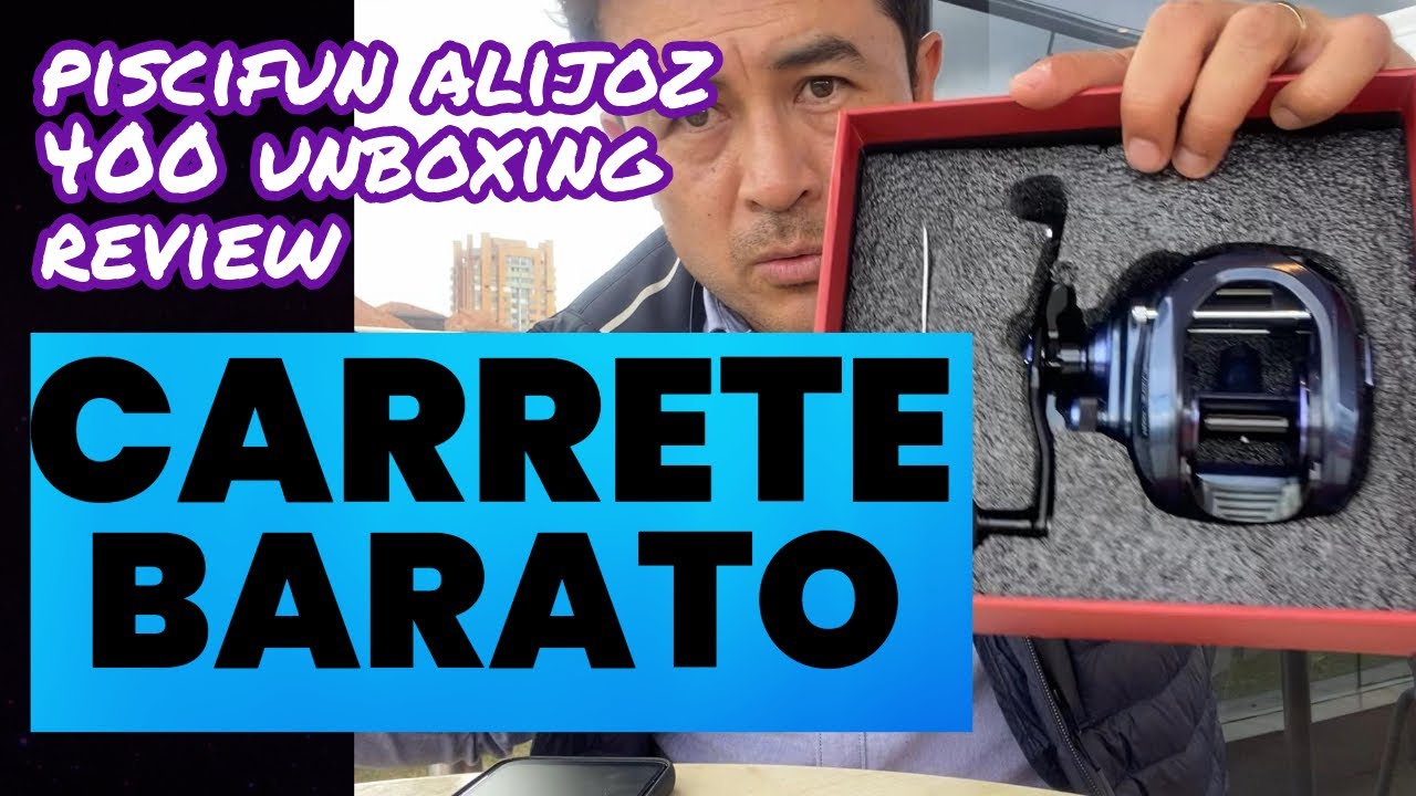 CARRETE BARATO BAITCASTING. Piscifun Alijoz 400 
