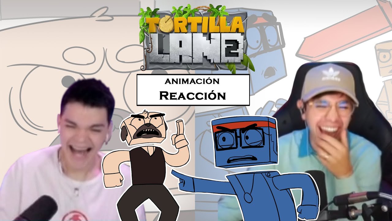 Juan S. Guarnizo y Komanche Reaccionan a las Animaciones de TortillaLand