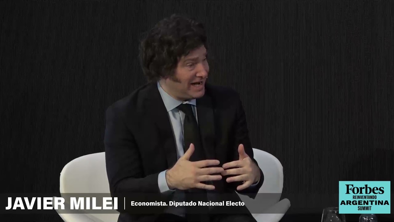 En primera persona: Javier Milei