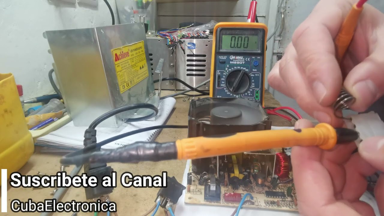 ✅ Convertir fuente ATX en una fuente de alimentación para laboratorio y fuente variable de 0 a 27V