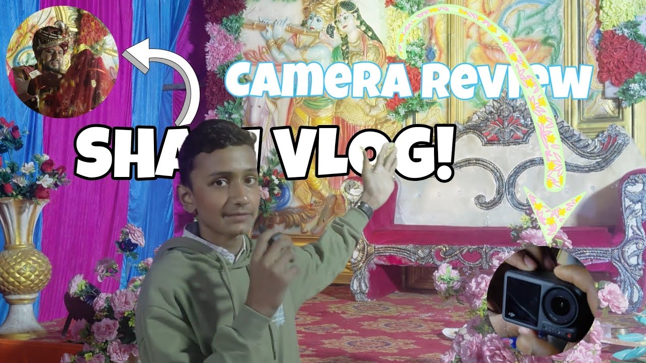 SHADI VLOG! Camera Review (Village Wedding)