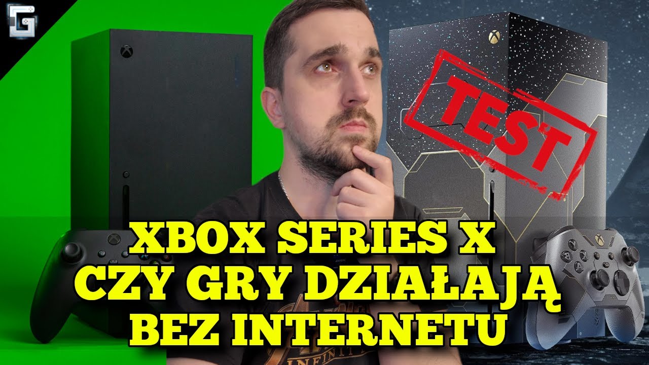 Czy Gry na Xbox Series X Działają bez Internetu? Wielki test XBOX Series X dla Kolekcjonerów