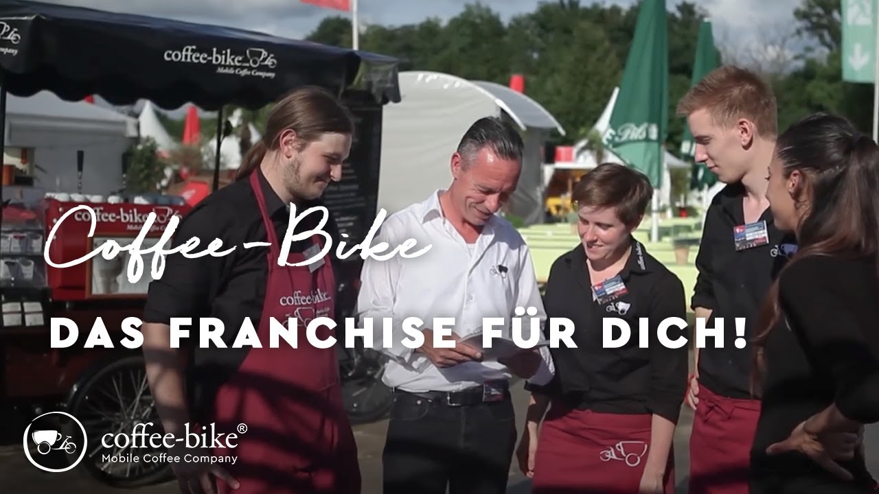 Das Coffee-Bike Franchisekonzept - werde Teil der Coffee-Bike Familie!