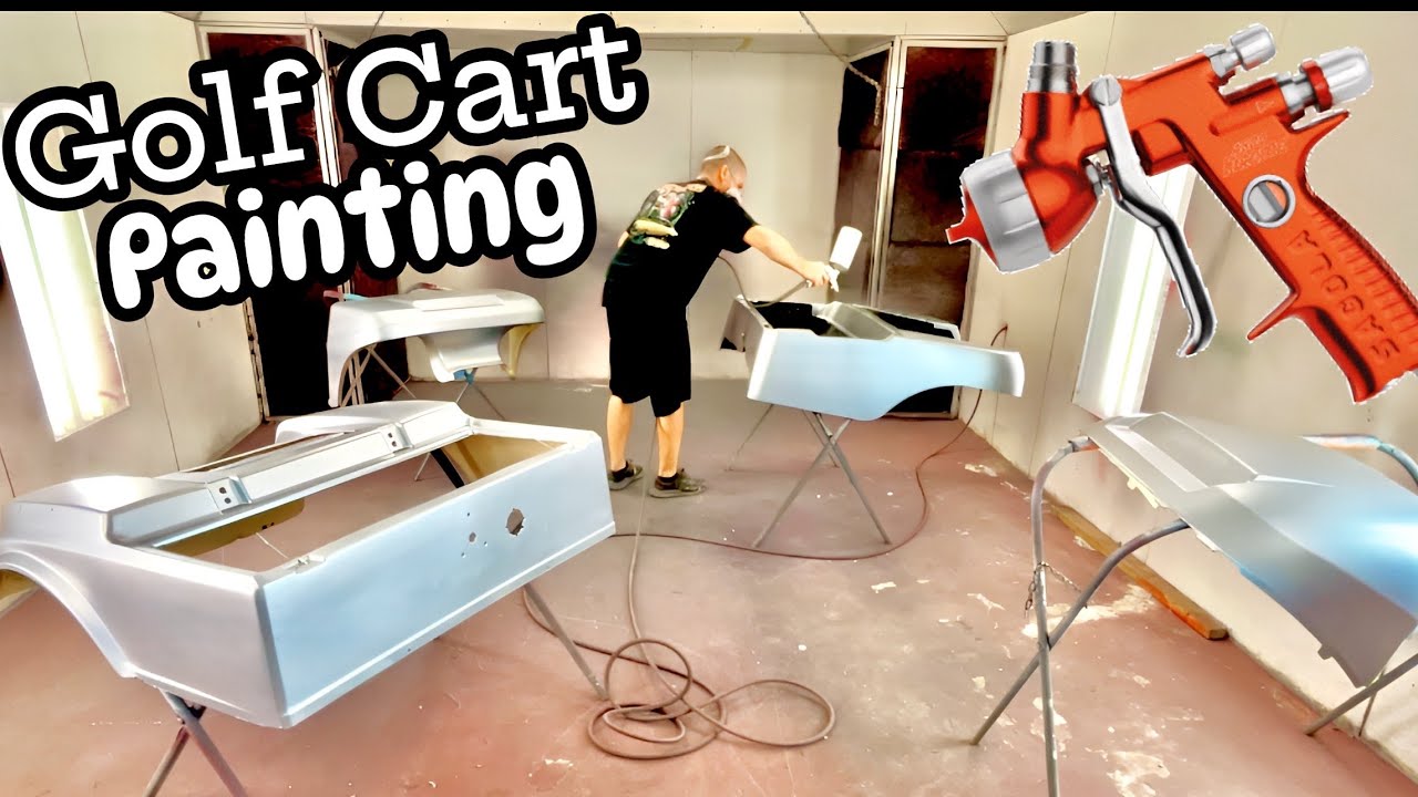 💦 Talking PAINT YOUR GOLF CART 💥 7 Bodies To Do!