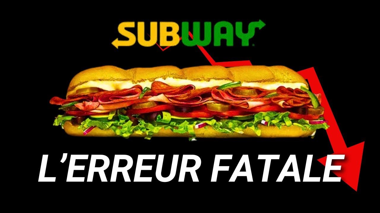 Subway : Comment le Géant du Fast-Food s’est auto-détruit 📉