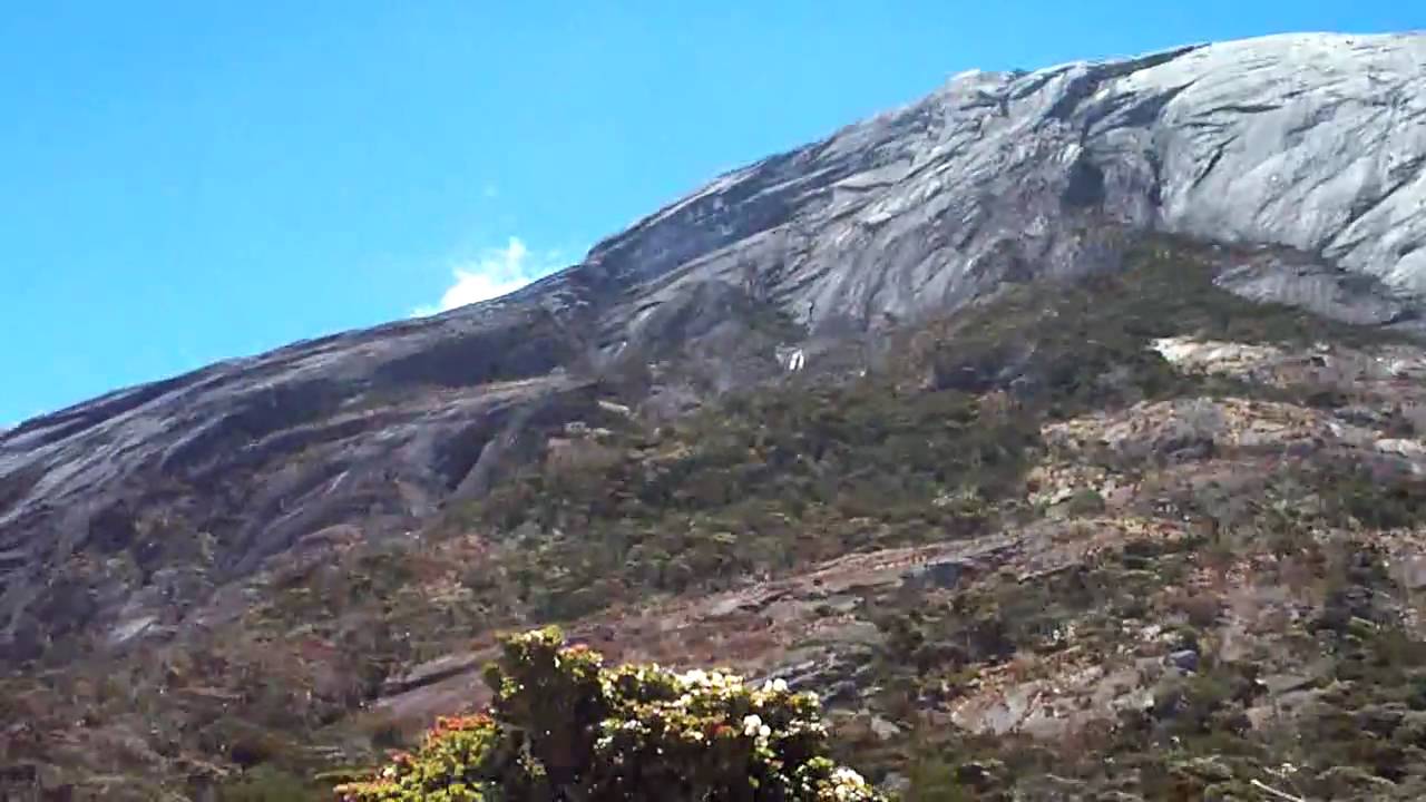 Mt Kinabalu view from Laban Rata.