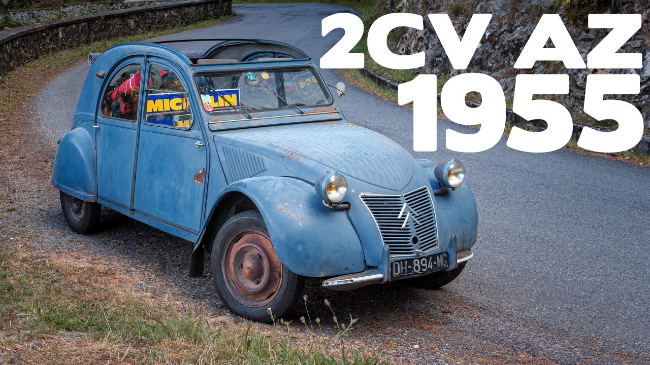 Confortable comme un vieux jean : Citroën 2CV AZ 1955