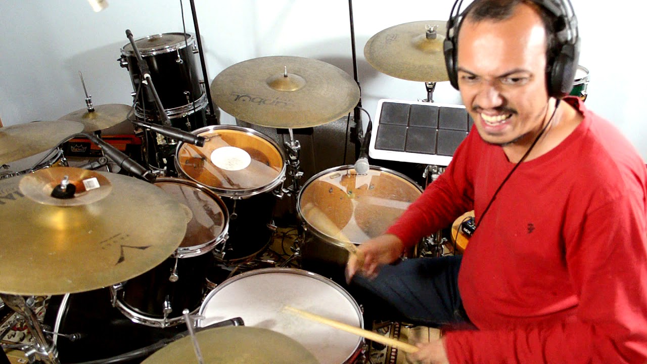🥁 Leandro Pires - Hold The Line / Toto (Drum Cover)