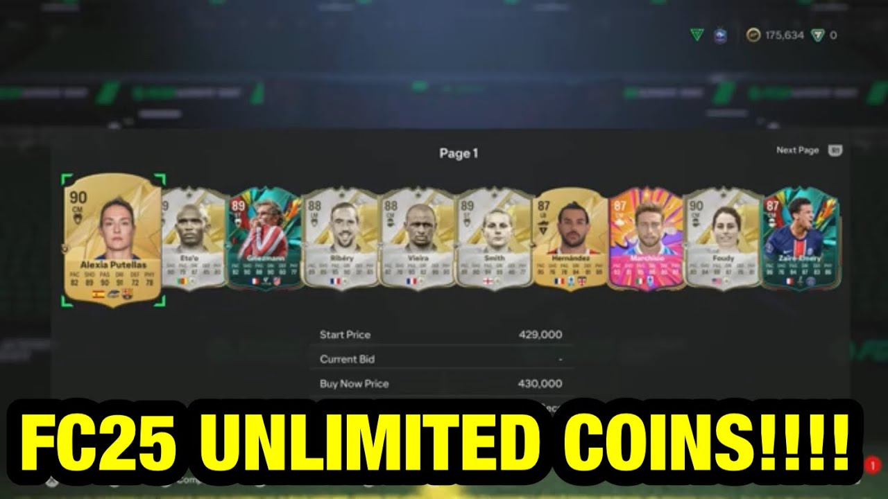 UNLIMITED COIN GLITCH IN FC 25 ULTIMATE TEAM | FC 25 SNIPING FILTER