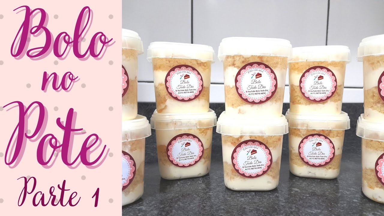Bolo no pote |Massa Profissional fofinha e leve |Recheio de abacaxi com creme Belga |BoloTodoDia#13