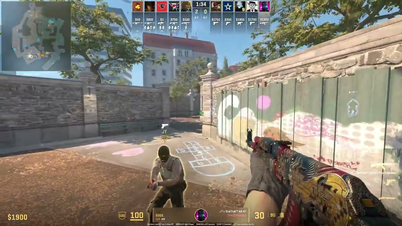 CS2 Overpass - PRO Playground Boost