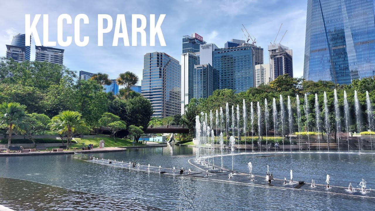[4K] 🇲🇾 KLCC Park Morning Walk | Taman KLCC | Kuala Lumpur | Malaysia