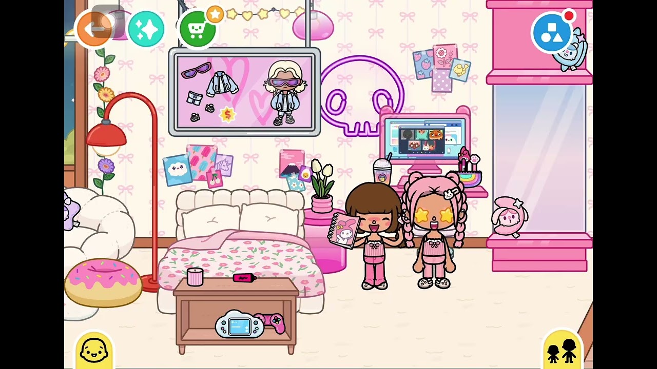 🧋🌸my play day with my friend🧋🌸