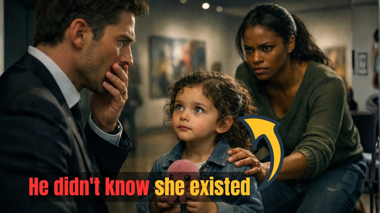 Billionaire Walked Into an Art Museum  Then a Little Girl Ran To His Ex and Called Her “Mummy”, He..