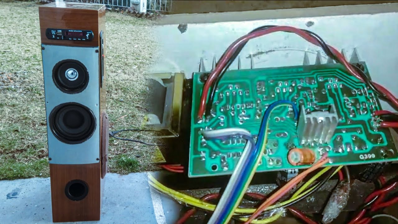 how to make speaker at home easy 🔥