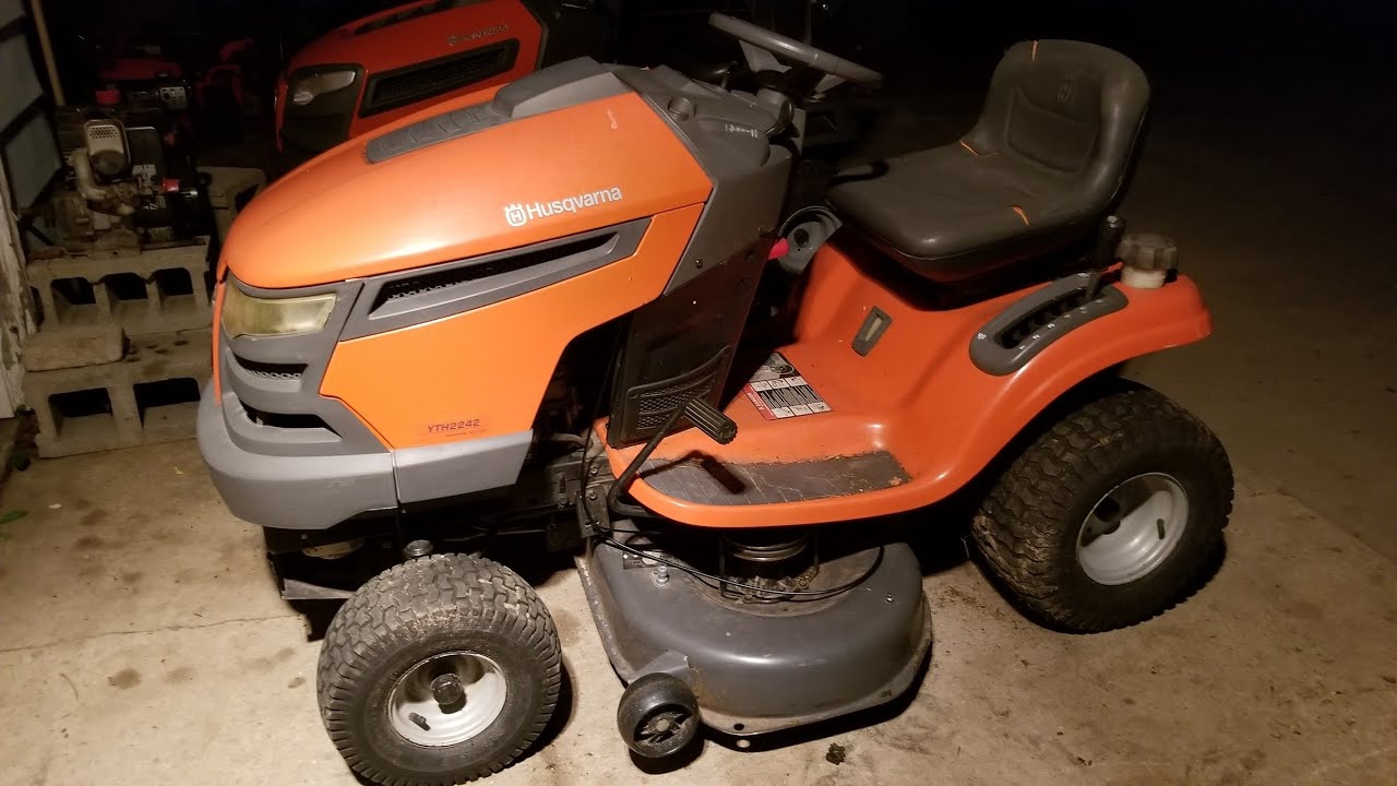 Замена троса Husqvarna Deck