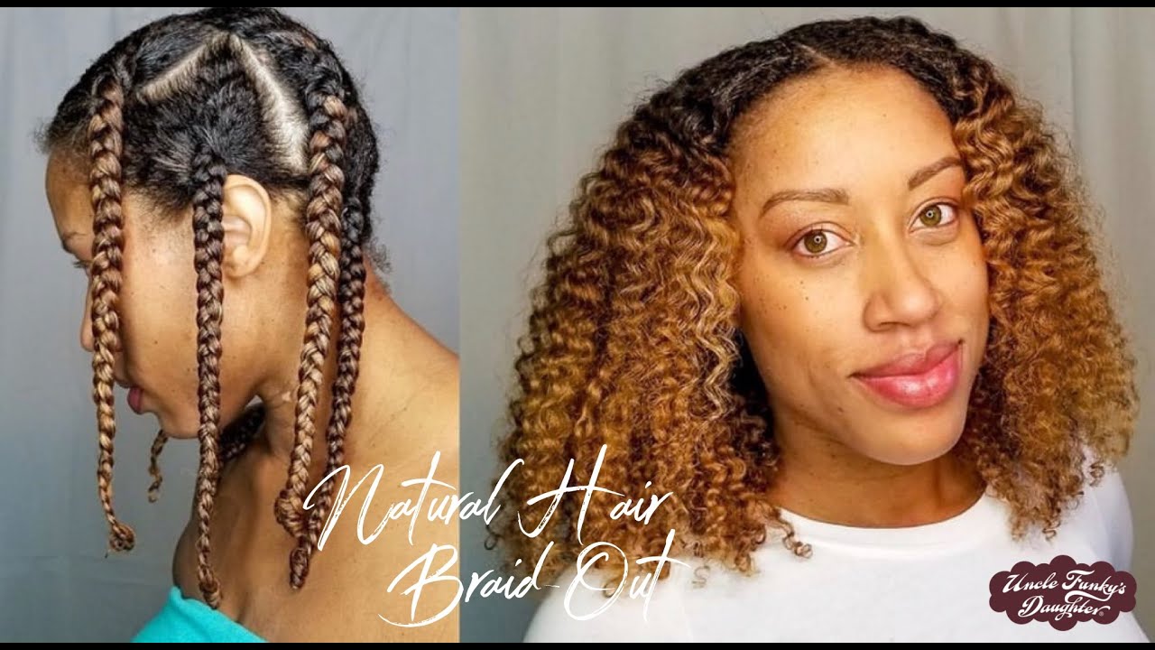 BRAID OUT ON THIN HAIR