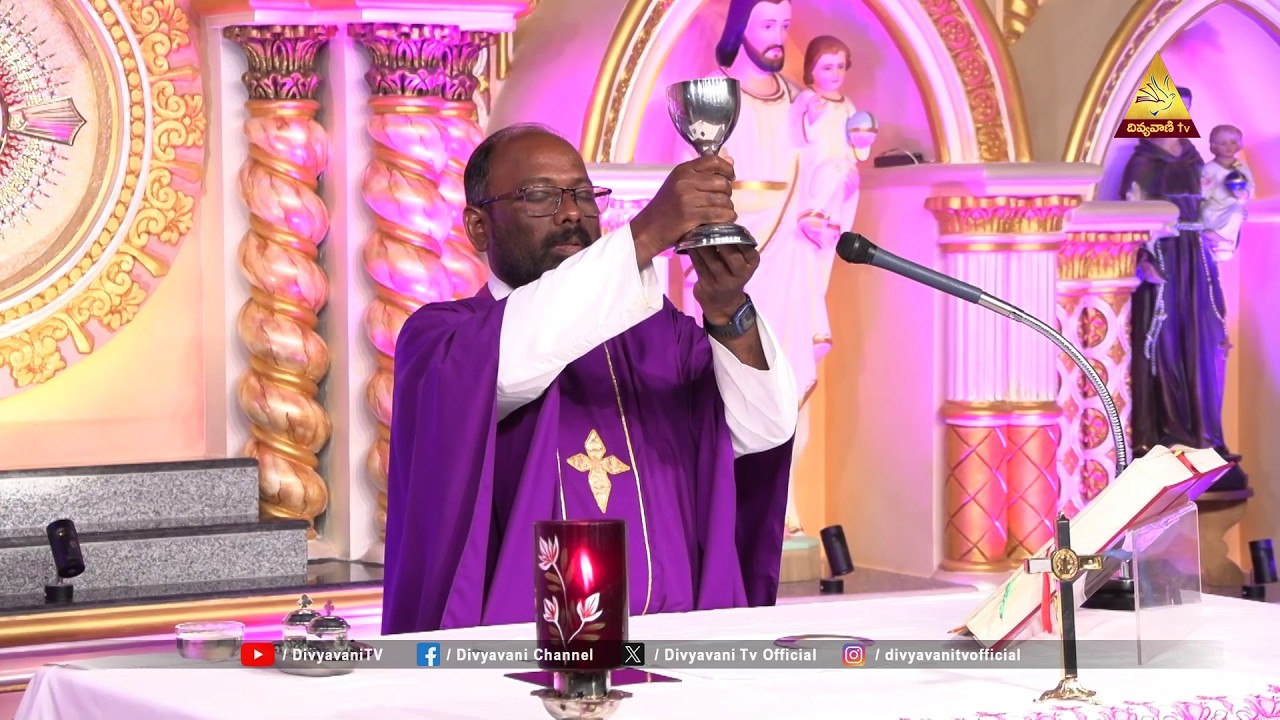 HOLY MASS | గురుశ్రీ దాసి సురేష్ కుమార్ | క్రీస్తును వెంబడించు - జీవమునకు  మార్గము  | 6AM |19-02-26|