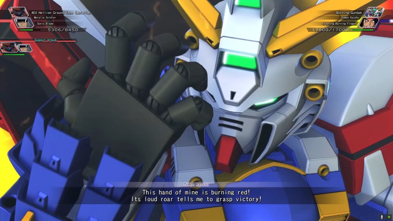 [SD GUNDAM GENERATION  CROSS RAYS] GOD Gundam Attacks [Steam/PC]