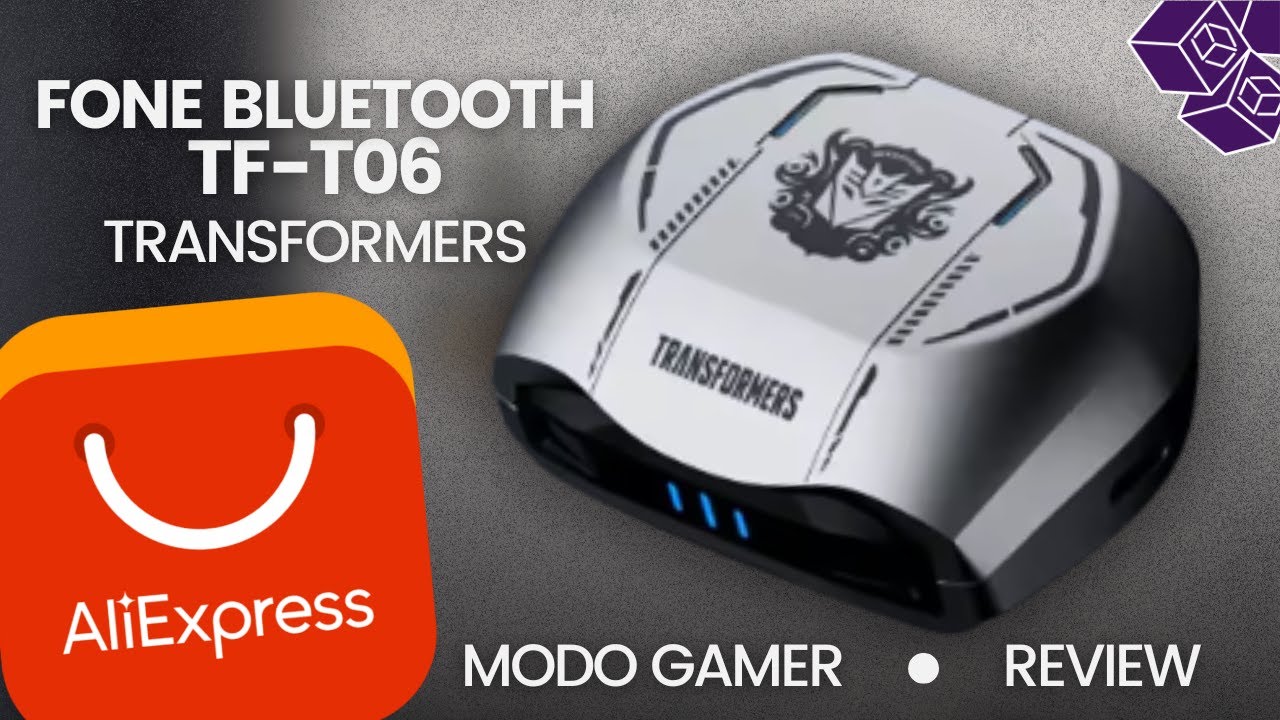 FONE TRANSFORMERS TF-T06 &bull; ALIEXPRESS MEGA PROMO&Ccedil;&Atilde;O &bull; REVIEW COMPLETA &bull; MODO GAMER
