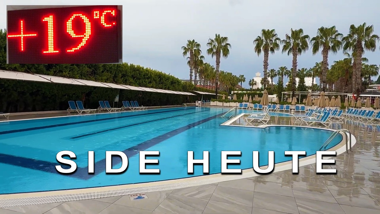 Aktuelles Wetter in Side\Evrensei HEUTE. T&uuml;rkei 23.3.2026 🥰🇹🇷 #side #t&uuml;rkei #SideT&uuml;rkei