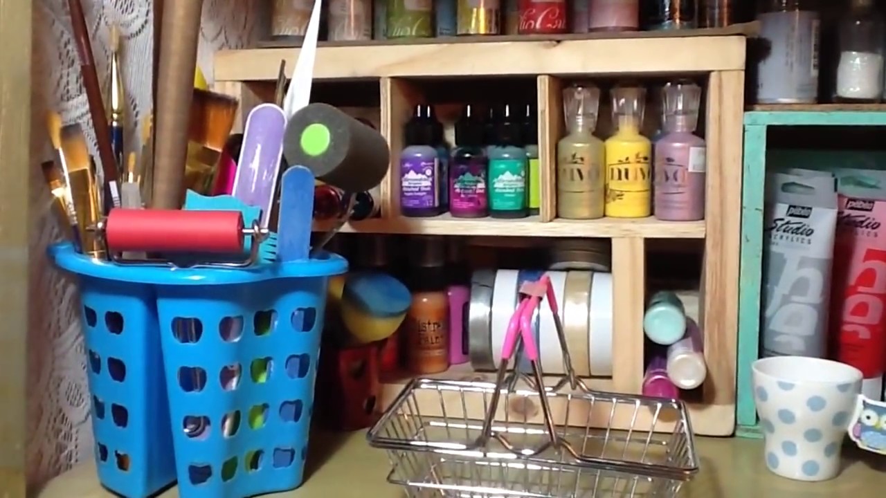 TIPS DE ORGANIZACIÓN SCRAPBOOKING / COMO ORGANIZAR MATERIAL DE MIXED MEDIA
