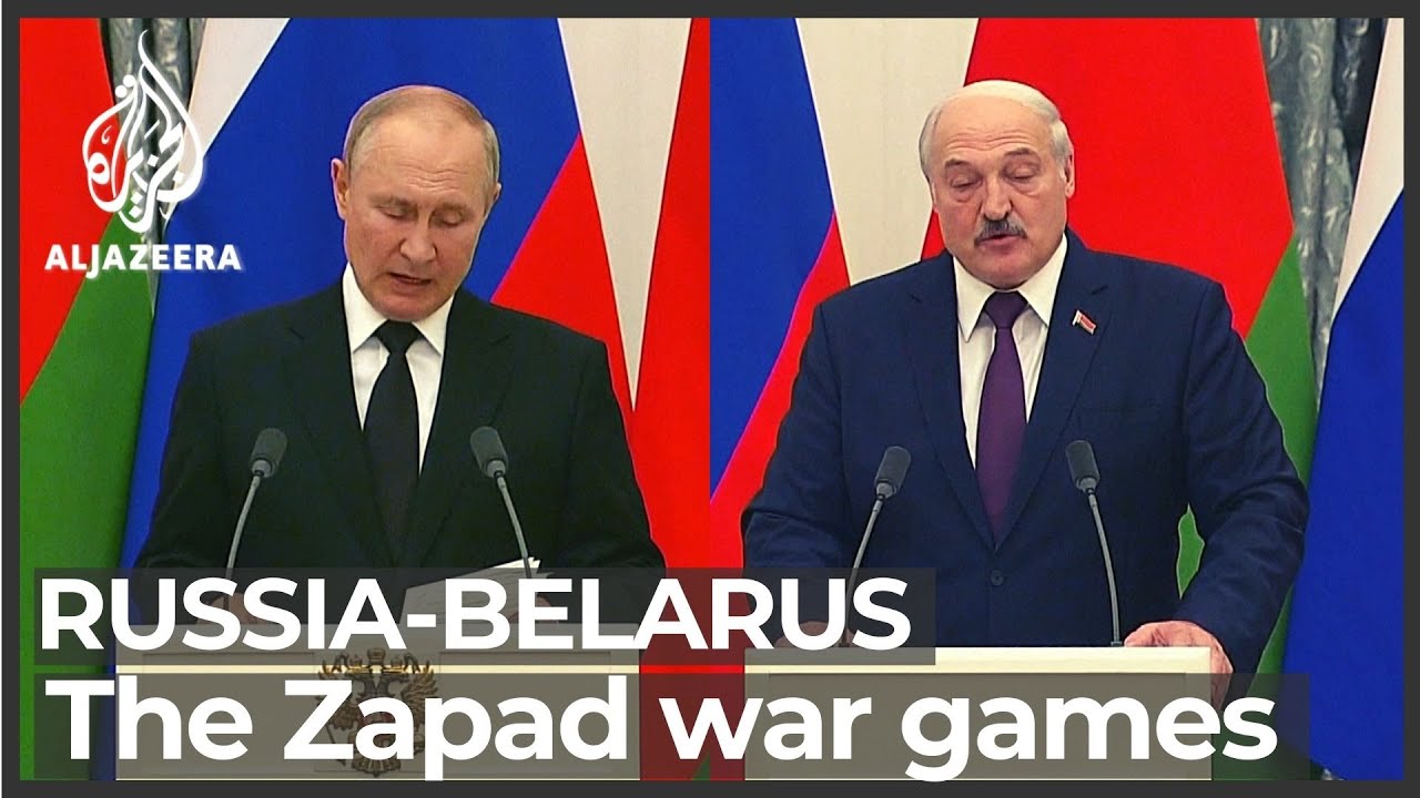Russia and Belarus launch massive military exercise