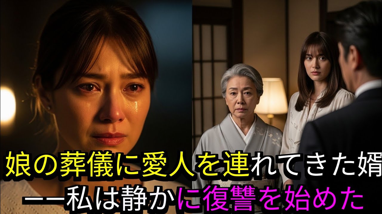 娘の葬儀に愛人を連れてきた婿…私は静かに復讐を始めた｜奇跡の人生ドラマ