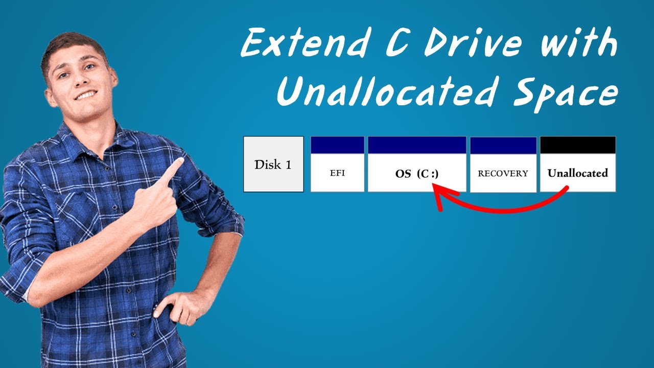 How to Extend C Drive with Unallocated Space (Windows 10 & 11) &ndash; Easy Method!