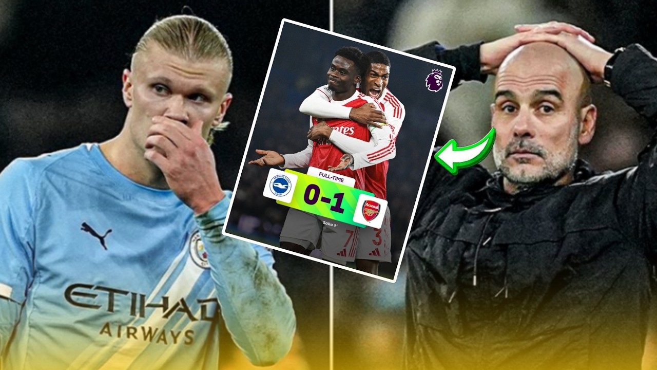 😳Arsenal profite sur le nul de Manchester city....Manchester United défaite malgré supériorité