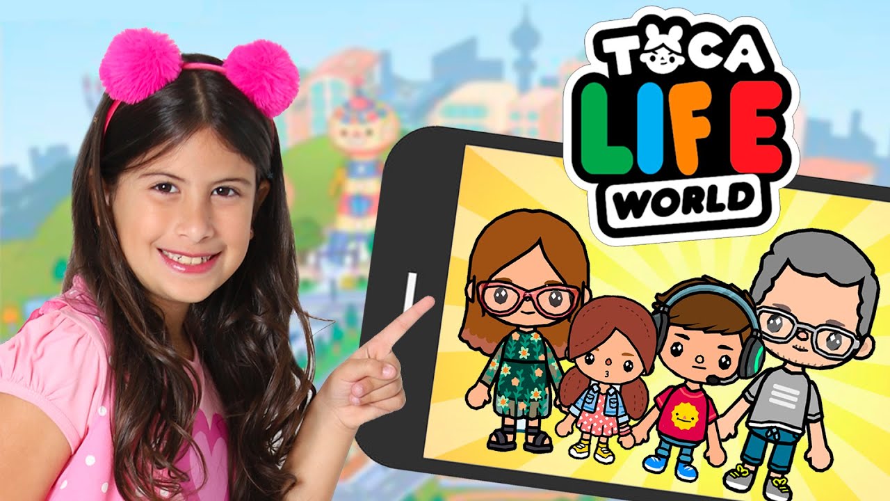 CRIAMOS A FAMILIA MARIA CLARA E JP NO TOCA LIFE WORLD - MARIA CLARA E JP GAMES