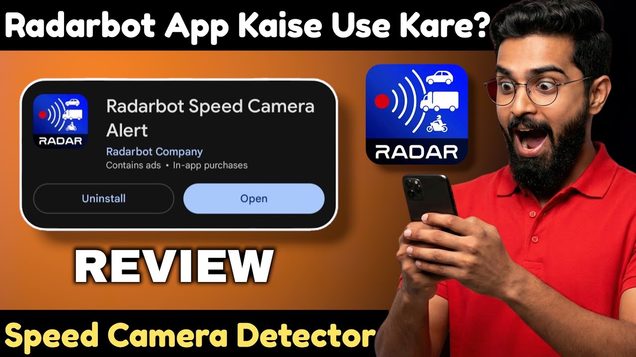 Radarbot App Kaise Use Kare? | Radarbot Camera Detector Live Test & Review 2026