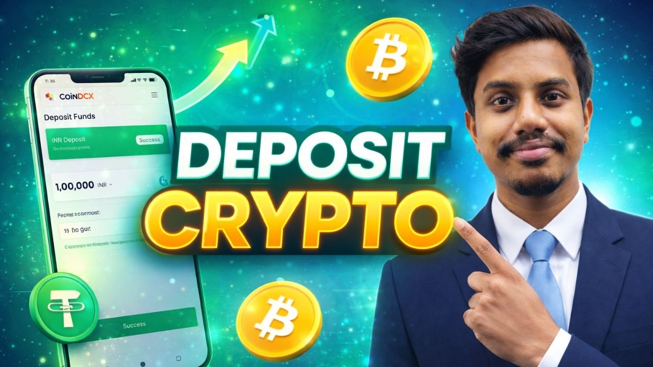 CoinDCX Me Crypto Deposit Kaise Kare (Step by Step Guide 2026)