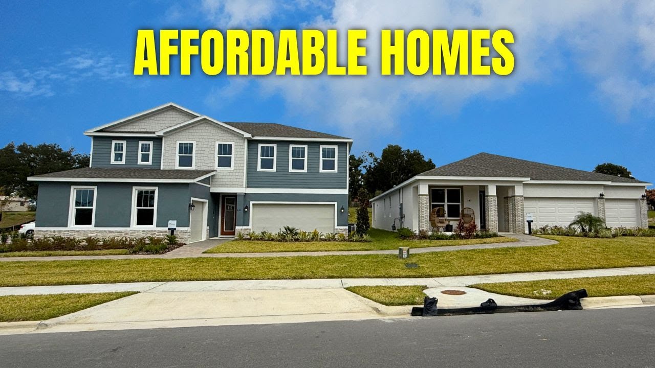 Два новых дома в Орландо, Флорида, продаются с потрясающими скидками