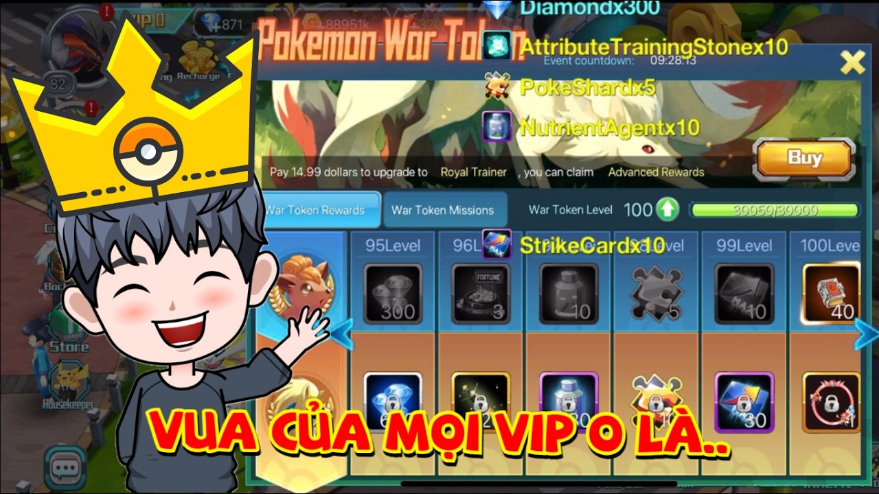 Loei Mang Lối Chơi Vip 0 VN Ấn Định Vị Thế Tại Bản Anh Quốc | Pokeland Legend S1062