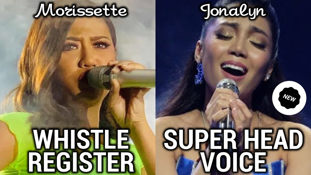 Morissette Amon WHISTLE VS Jona Viray HEAD VOICE!