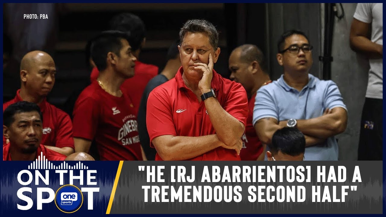 Coach Tim Cone on RJ Abarrientos, Scottie Thompson’s performance | 