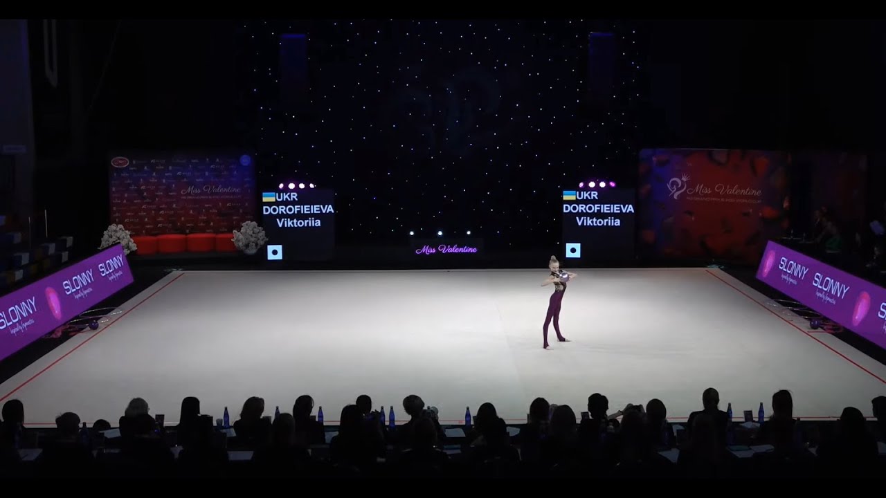 Viktoriia Dorofieieva Ball Final 24,250 🥉 - Junior International Tournament 