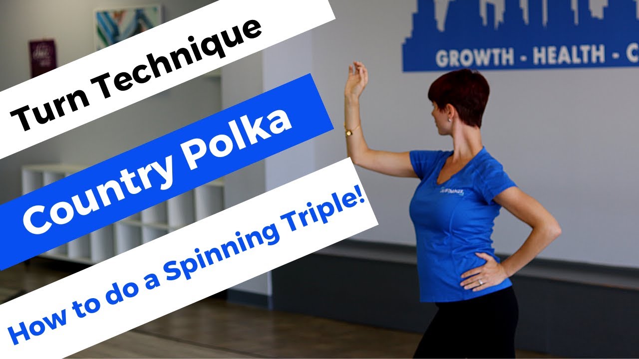 Beginner Country Polka Tutorial (Spinning Triple Technique)