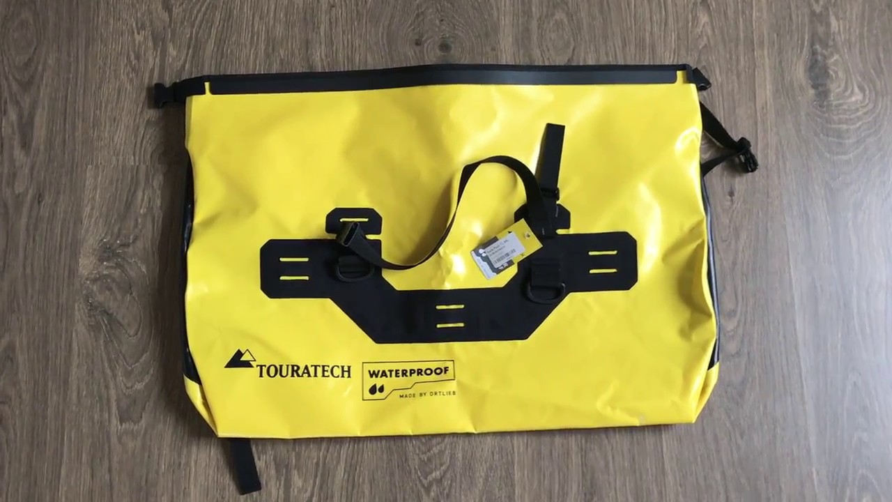 Водонепроницаемая сумка Touratech Adventure Rack Pack, р  XL, 89 л , желто черная, 01 055 3003 0