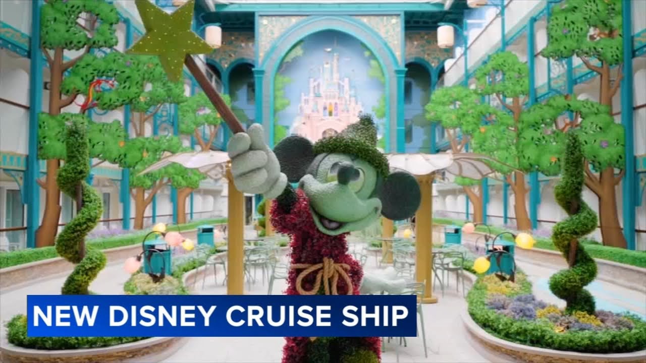 An exclusive look inside Disney's newest cruise ship, the Disney Adventure