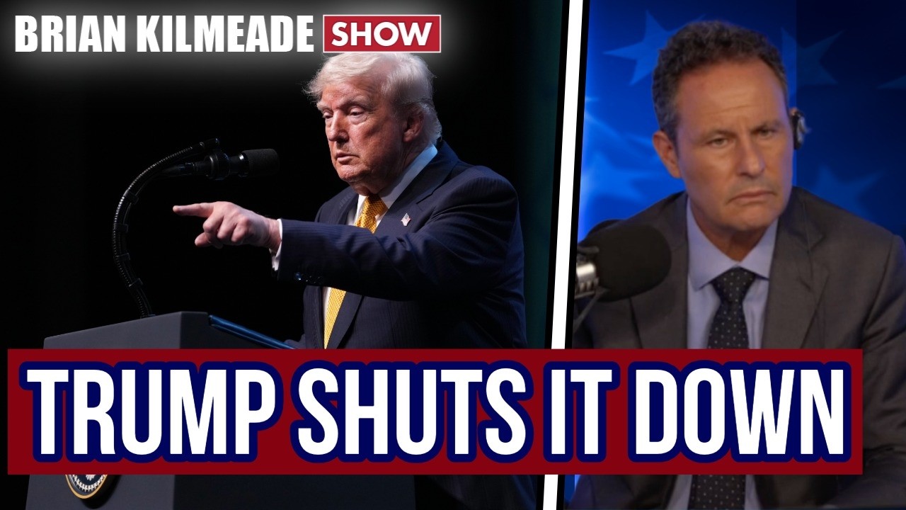 TRUMP SHUTS IT DOWN: 