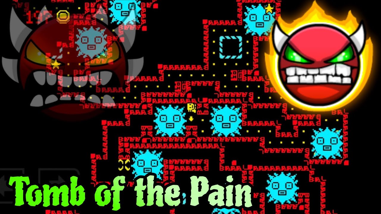 Tomb of the Pain by IshmaelBahamut 100% (Epic Hard Demon) - Geometry Dash 2.2