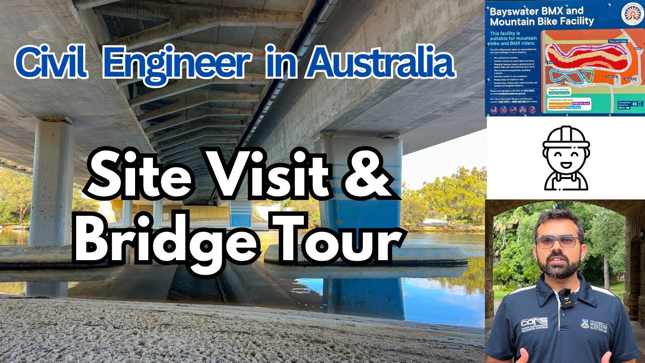 My Field Testing Site Visit | Bridge Tour #civilengineering #australia