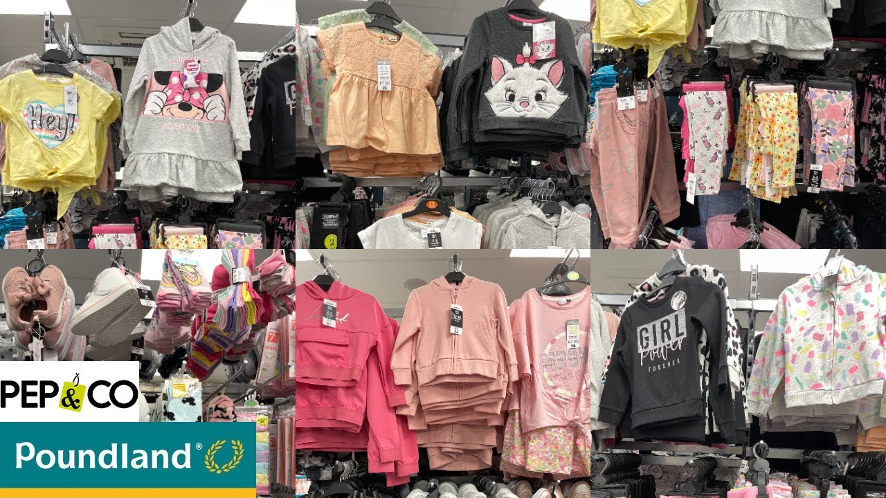 POUNDLAND PEP&CO KIDS CLOTHING COLLECTION MAY 2022 | PEP&CO CLOTHING | TRAVELANDSHOP WITH ME